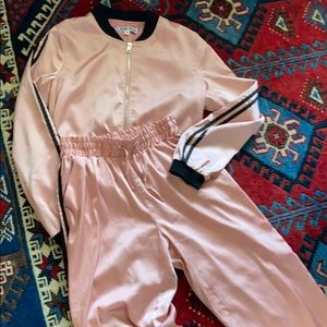 I AM GIA SET JACKET & PANTS SIZE SMALL